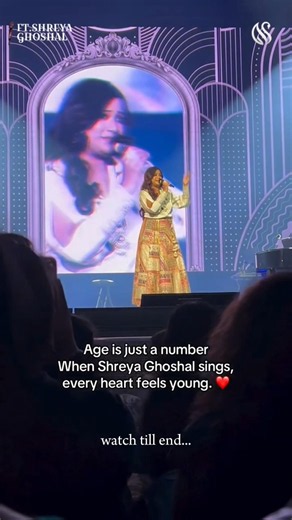 Music Has No Age... Especially When It's Shreya Ghoshal ❤️🎶