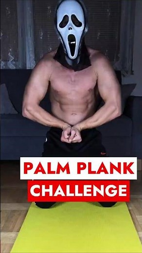 Can You Survive It? Palm Plank! #challenge