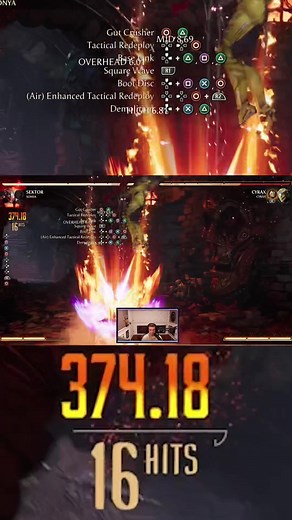 Sektor Combo Tutorial! #fy #mortalkombat #mk #sektor #combo #tutorial #gaming