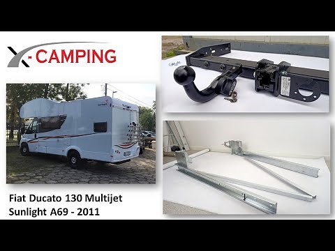 Anhängerkupplung und Rahmenverlängerung - Fiat Ducato 250 Sunlight A69 Wohnmobile Nachrüsten Montage