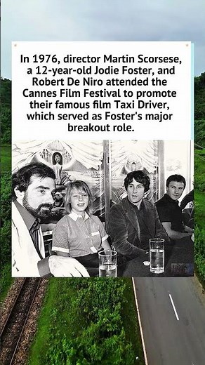 Martin Scorsese, Jodie Foster & Robert De Niro (1976) #TaxiDriver #Cannes 🎬