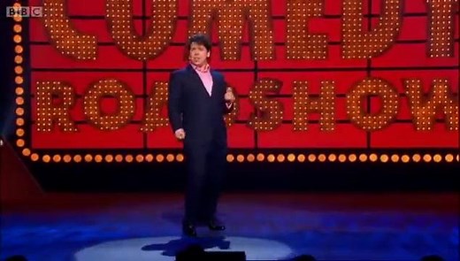 Michael Mcintyre's Bread Of Heaven Sing along #FeedMeTillIWantNoMore Credit : BBC One | Wales2Win