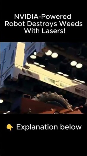 This machine can eliminate weeds with an AI-controlled laser 😳