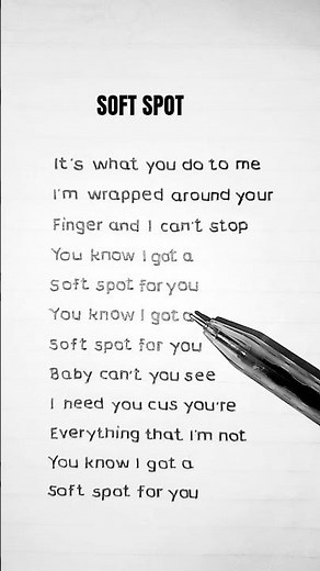 Soft Spot - Keshi (Lyrics)