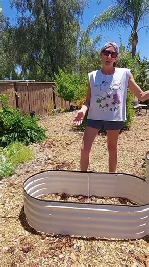 How to Assemble & Plant a Metal Raised Garden Bed 🌱 | Plant & Plot #garden #shorts