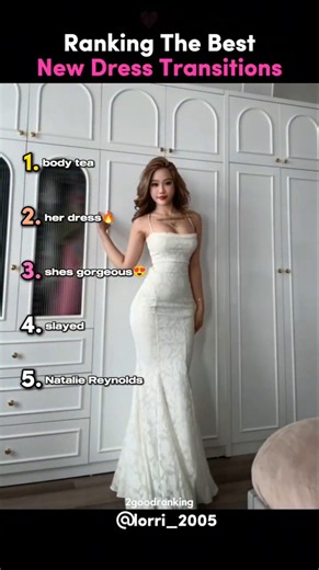 Ranking The BEST New Dress Transitions 💖✨