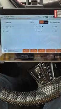 How to test the MAP sensor with an automotive scanner.