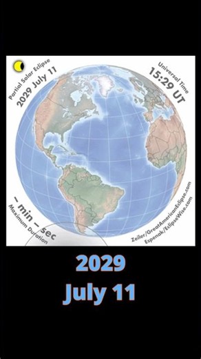 Why 2029's Eclipse Will Stun South America #eclipse #solareclipse #astronomy