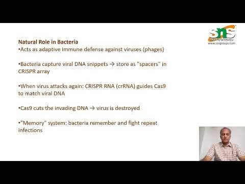 CRISPR CAS 9 | Pharmaceutical Microbiology | SNS INSTITUTIONS