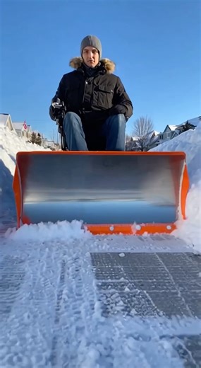 homemade snow blower
