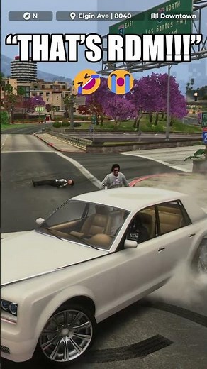 “That’s RDM!!!” 😭🤣 He Was HEATED 🤬 | GTA 5 RP