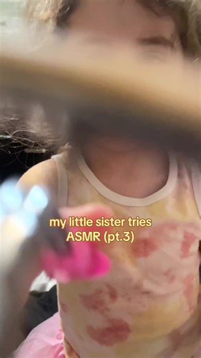 hope you guys enjoy! thank you for all the support on her last ones she appreciates it she loves doing asmr lol❤️ #asmrsounds #kidsasmr #cameratouching #asmrbeginner #siblings mouth sounds asmr makeup asmr brushing camera actual camera touching satisfying relax bad asmr first time trying asmr trending kids trying asmr
