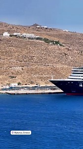 Explora Journeys ⛴️ Explora 1 luxury cruises docked in Mykonos Greece with msc friend guy around the world #explorajourneys #mykonosgreece #luxurycruise | Msc friends