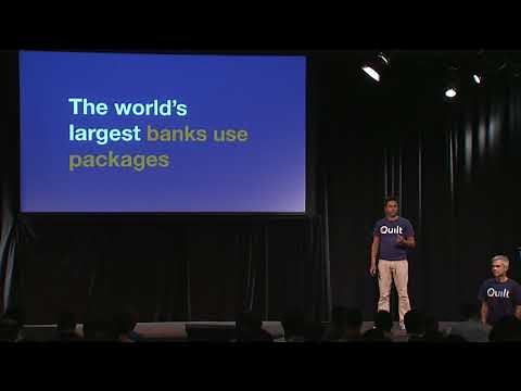 Defining the standard unit of data : Quilt at Y Combinator Demo Day, S17