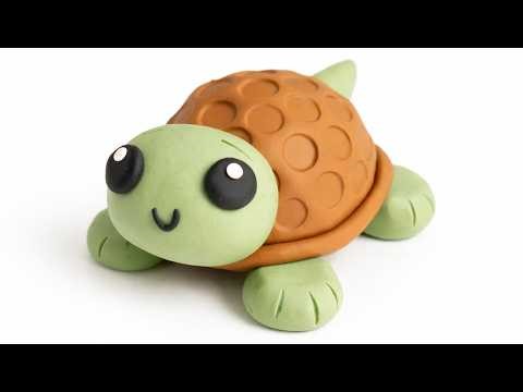 How to Make an Easy Clay Turtle Step by Step