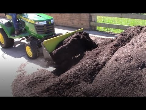 54 in. Tractor Shovel in Action