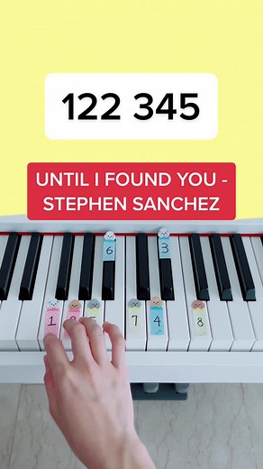 Until I Found You - Stephen Sanchez (Piano Tutorial) #untilifoundyou #untilifoundyoupiano #stephensanchezuntilifoundyou #easypianotutorial #pianobeginner #summypiano