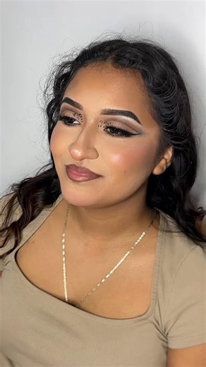 Cheetah 🐆 cat eye #BirthdayGlam #makeup let me know what yall think? 🤎