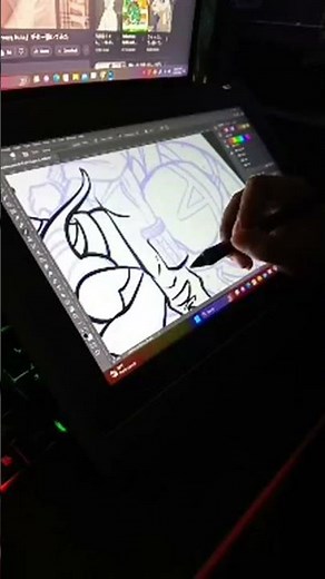 Digital inking Miraidon - Wacom cintiq 16