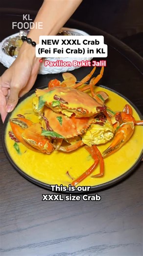 KL Foodie on Instagram: "New XXXL Crab spot in KL with comfy & spacious private rooms 🦀 📍 @feifeicrab Pavilion Bukit Jalil Branch LOT 4.51.00, 4.52.00 & 4.63.00-2, Level 4（Pink Zone）Persiaran Jalil 8, Bukit Jalil, 57000 Kuala Lumpur. ⏰ Daily, 11am - 10pm 📱 https://wa.me/60145846909 #Ad"