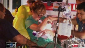 Nurse explains how she evacuated baby