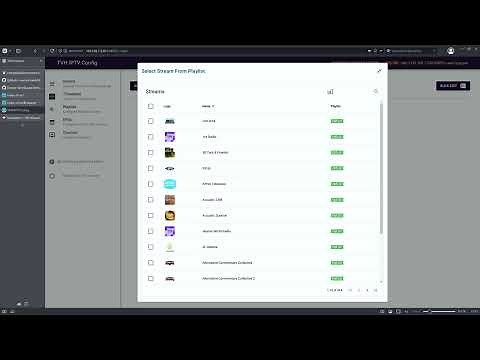 TVH IPTV Config - M3U8 HLS Proxy with WireGuard VPN