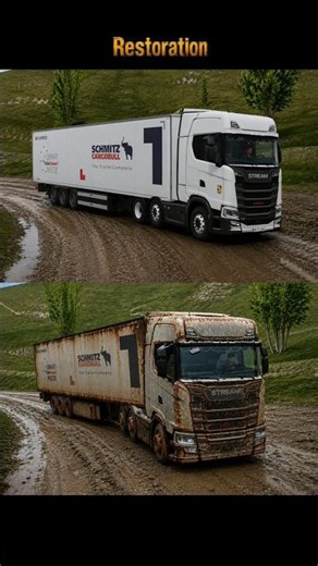 RESTORATION IN TOE3 - #truckersofeurope3 #shorts