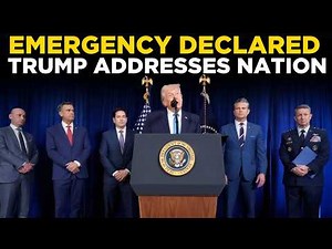 Trump speech LIVE: Trump Declares National Emergency, America Reacts | US NEWS LIVE | WORLD NEWS