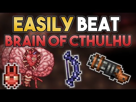 How to EASILY Beat the Brain of Cthulhu in Master Mode! | Terraria 1.4 Master Mode Boss Guide