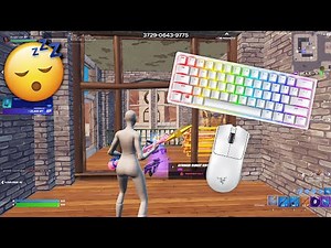 Razer Huntsman Mini 😴 ASMR Fortnite Keyboard Sounds 240FPS 4K