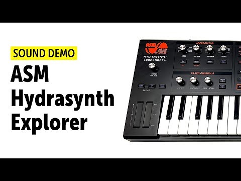 ASM Hydrasynth Explorer Sound Demo (no talking)