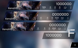 【Phigros/严判之旅/IN】Xenolith IN14 理论值