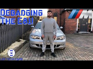 HOW TO DE BADGE YOUR BMW 1 SERIES E81/ E87 - THE QUICKEST WAY!