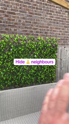Lightweight easy to install trellis. #gardentrelis