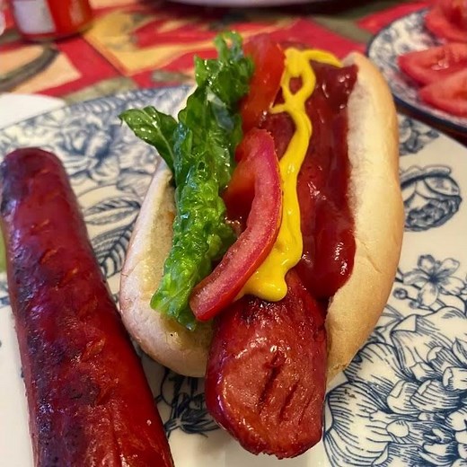Hot Dogs in the Pan