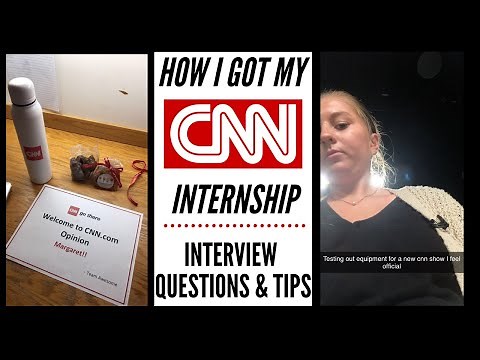 ALL ABOUT MY CNN INTERNSHIP | How I got it, My overall Experience, General Interview Tips, & More!