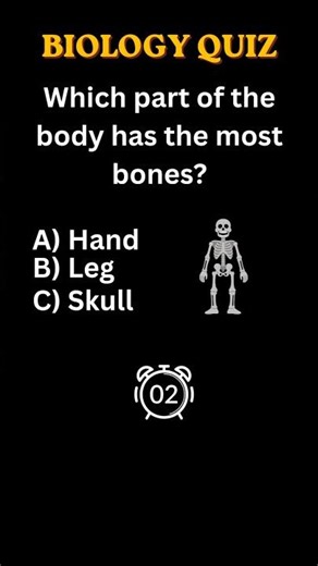 Extreme Biology Quiz – Beat the Clock ⏱️#sciencequestions #learnbiology #biologyquiz #youtubeshorts