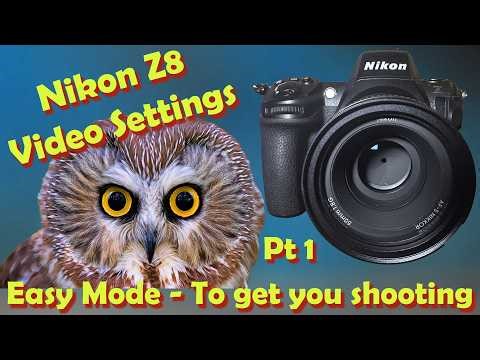 Nikon Z8 Easy Video Mode- Are you struggling to get started with Video this 3 part series will help