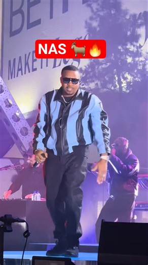NAS PERFORMING LIVE IN VEGAS #trending #nasr #hiphopartist #rapper #fyp #2025 #vegas #concert #rap