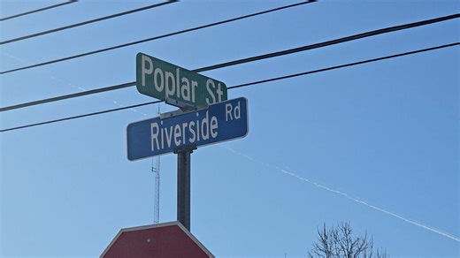 Street names changed to Riverside Road as part of Riverfront Development