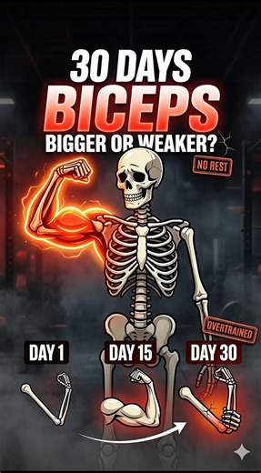 Only Biceps for 30 Days… Big Mistake?
