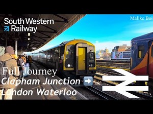 Class 159/158 | Clapham Junction ➡️ London Waterloo | South Western Railway