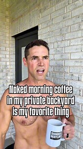Morning coffee #fblifestyle #coffee #backyard #good o | Kevin Caliber