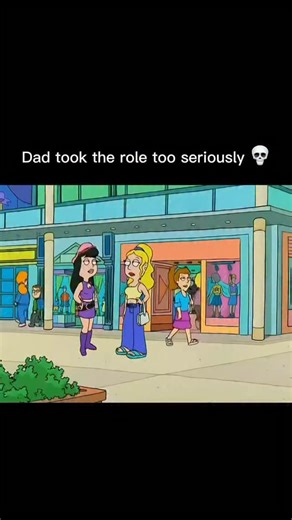 Clip.Central Tv on Instagram: "bruh 😭 🍿: American Dad! is an animated sitcom that starts as a political satire but quickly evolves into something weirder and more character-driven, centring on hyper-patriotic CIA agent Stan Smith and his wildly dysfunctional family in the fictional town of Langley Falls. Over time, the show becomes less about American politics and more about absurdist storytelling, with Roger the alien—an amoral, shape-shifting scene-stealer—often hijacking episodes through hi