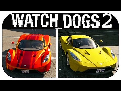 Watch Dogs 2 - ALL WEAPONS, SKINS AND VEHICLES!