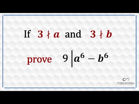 prove that 9 divides a^6 - b^6