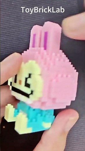 I Built the Cute Pink Labubu Block Toy (Does It Fall Apart?)