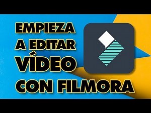 Cómo iniciarse en la edición de vídeo con FILMORA