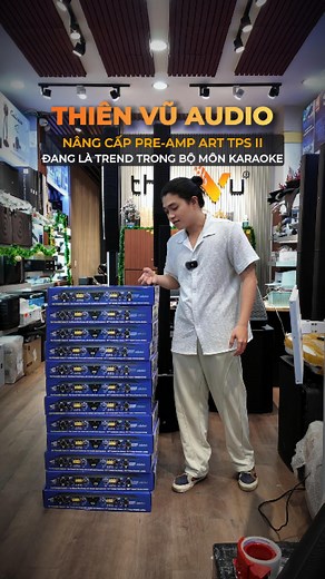 Preamp "ART TPS II" vừa cập bến tại Thiên Vũ Audio lại sắp phải rời bến đến tay khách hàng #thienvuaudio #preamp #dankaraoke | Thiên Vũ Audio