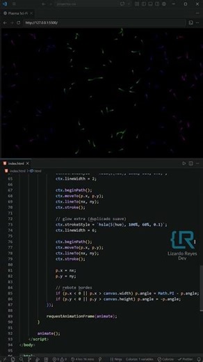 🔥 Energía tipo sci-fi… en JavaScript 🤯